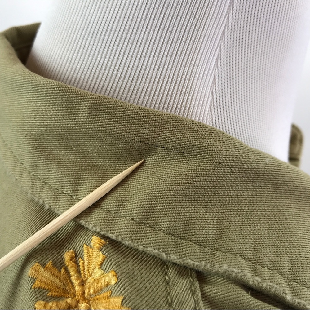 Artisan De Luxe Brown Embroidered Shirt Size M - Picture 4 of 7